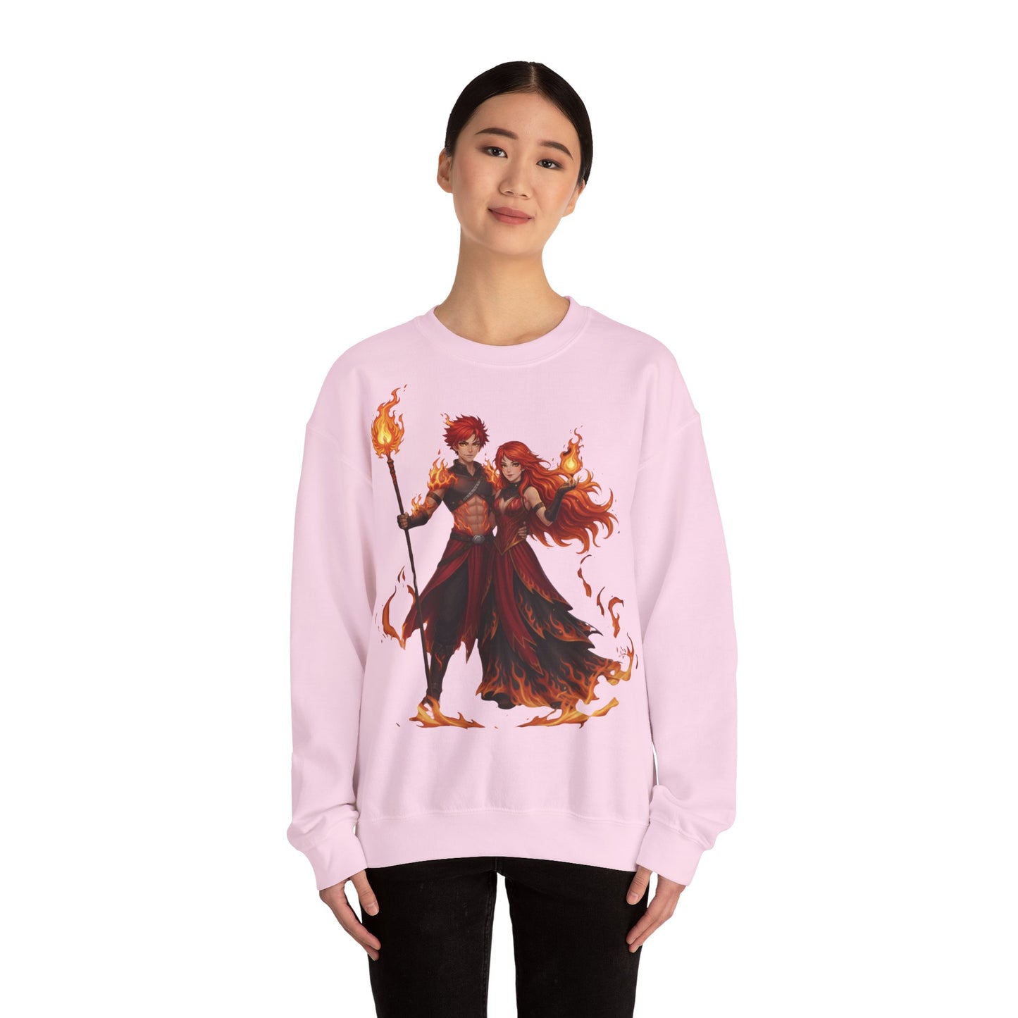 🔥 Fire Soul – Elemental Crewneck