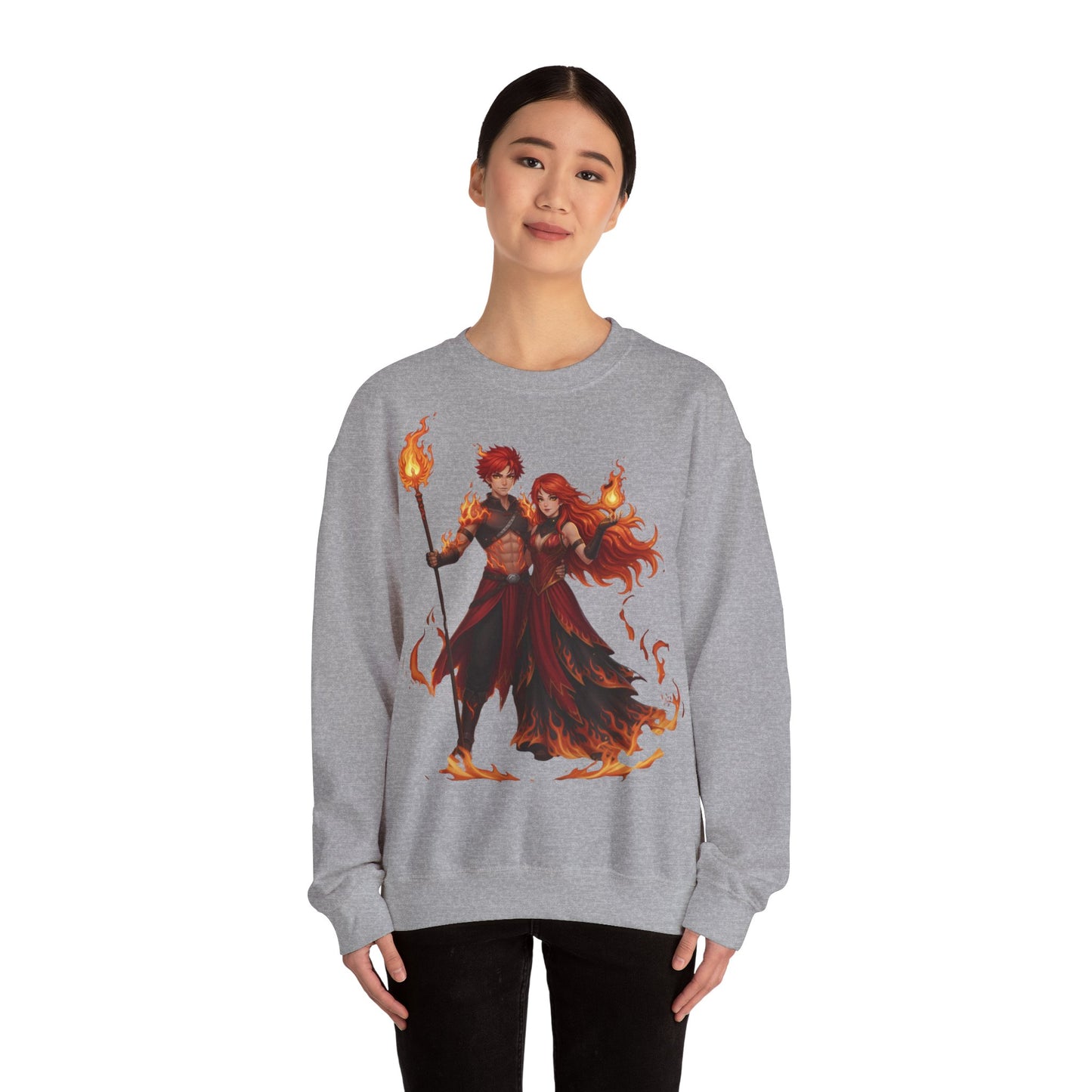 🔥 Fire Soul – Elemental Crewneck