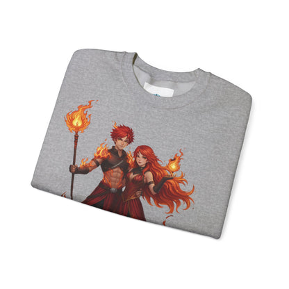 🔥 Fire Soul – Elemental Crewneck