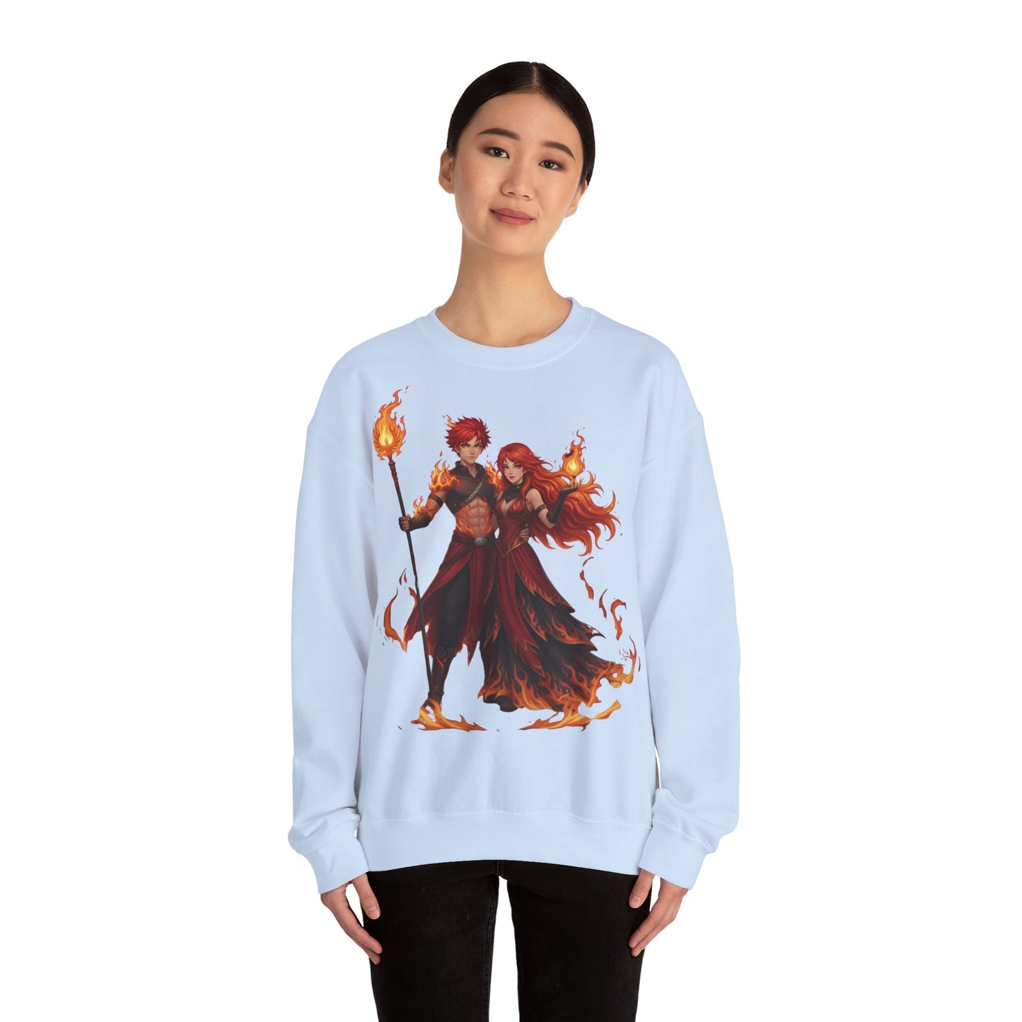 🔥 Fire Soul – Elemental Crewneck