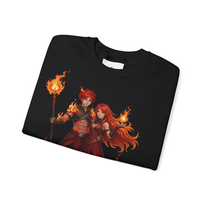 🔥 Fire Soul – Elemental Crewneck