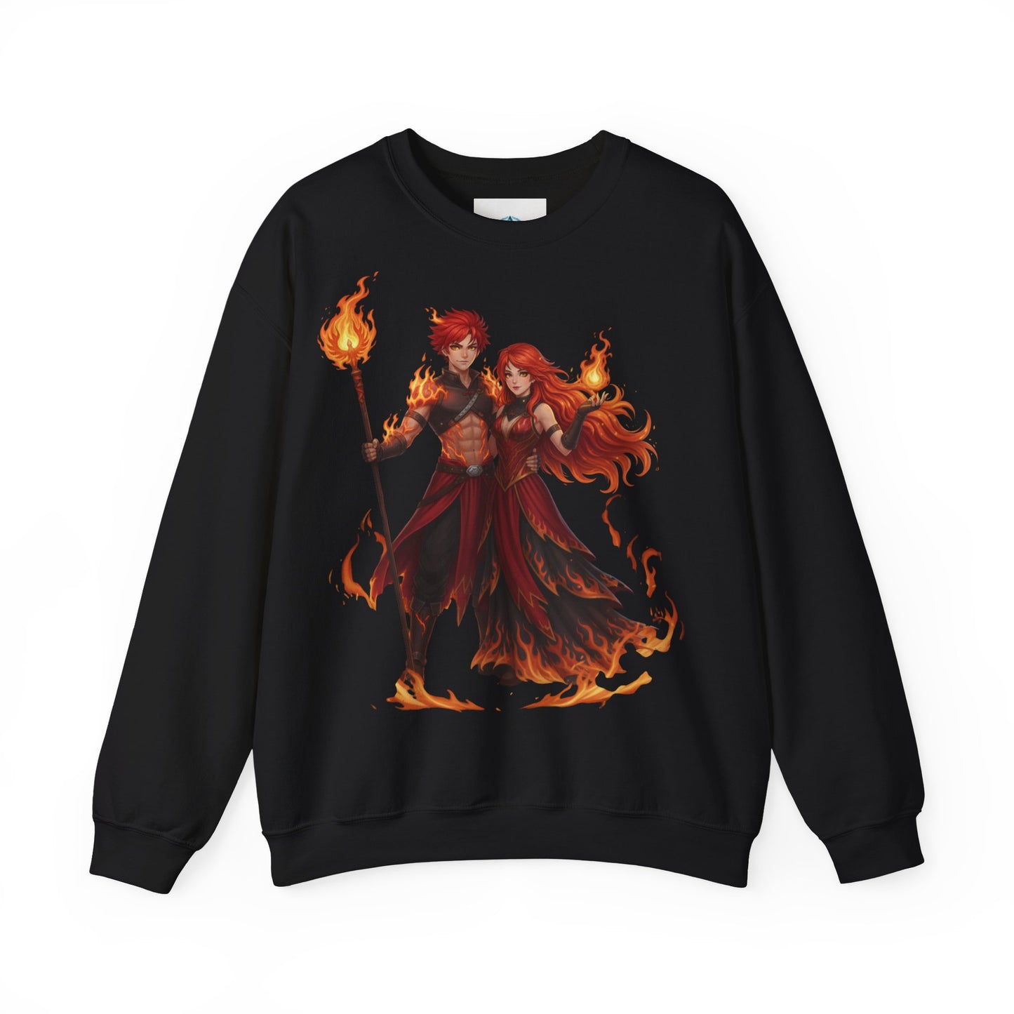 🔥 Fire Soul – Elemental Crewneck