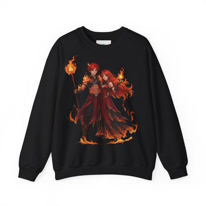 🔥 Fire Soul – Elemental Crewneck