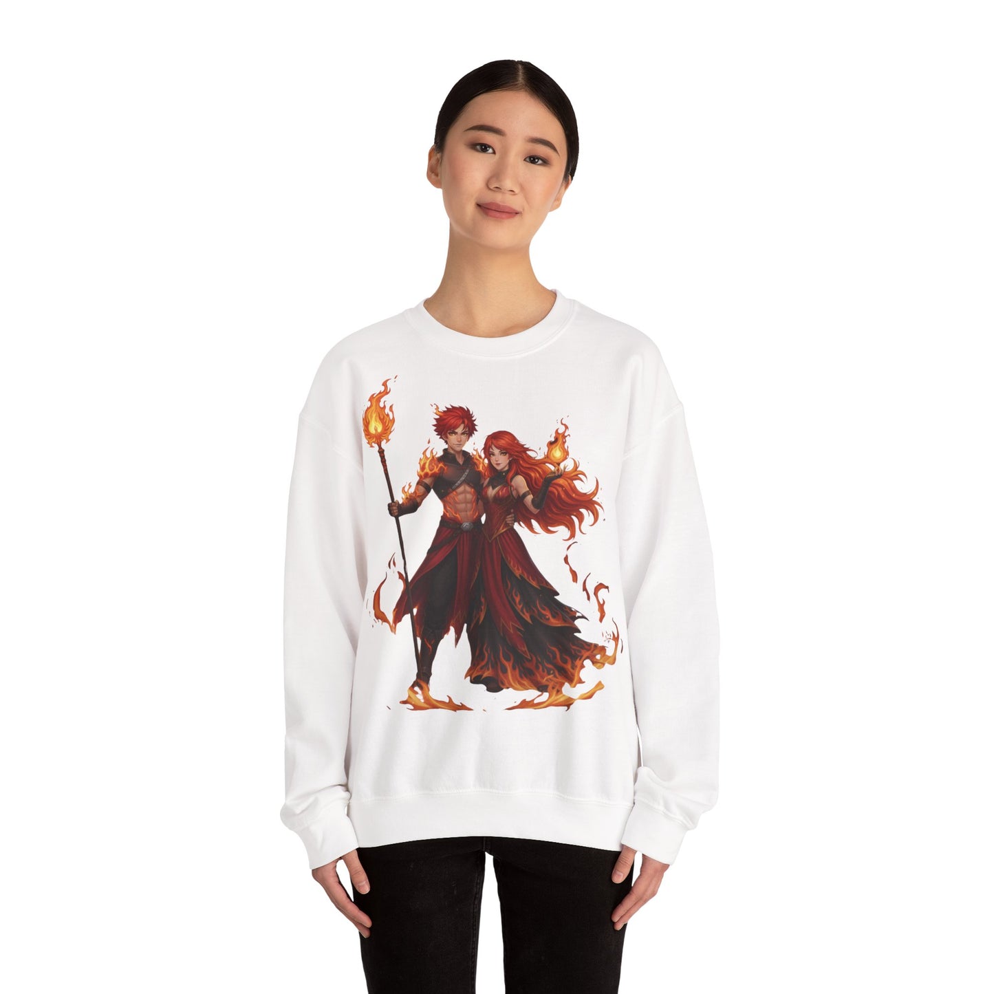 🔥 Fire Soul – Elemental Crewneck