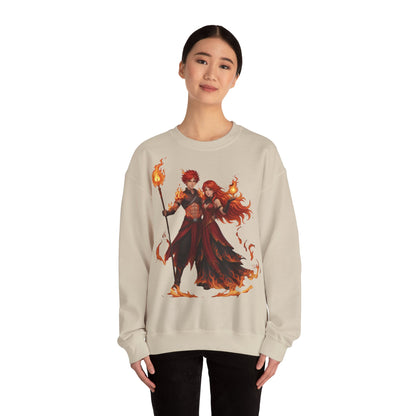 🔥 Fire Soul – Elemental Crewneck