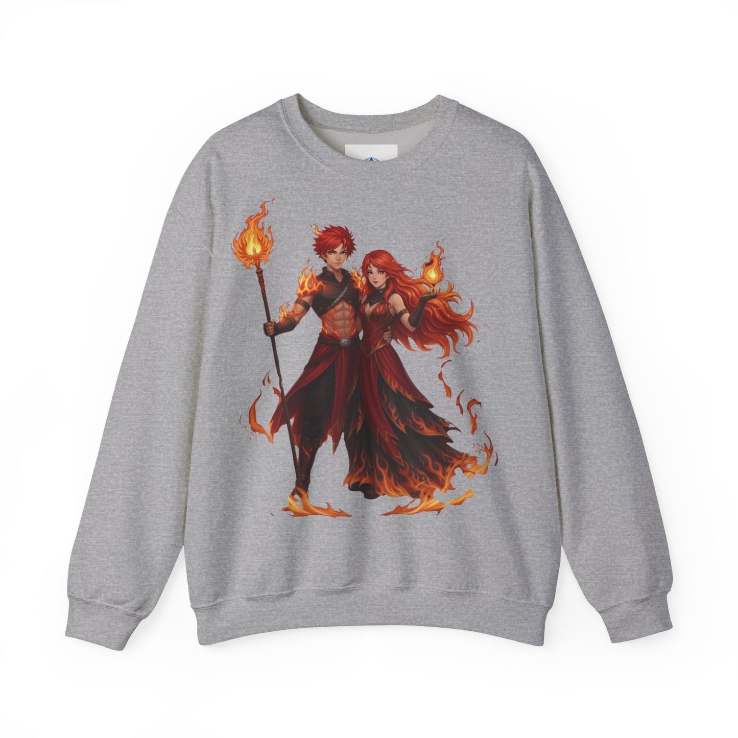 🔥 Fire Soul – Elemental Crewneck