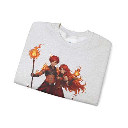 🔥 Fire Soul – Elemental Crewneck