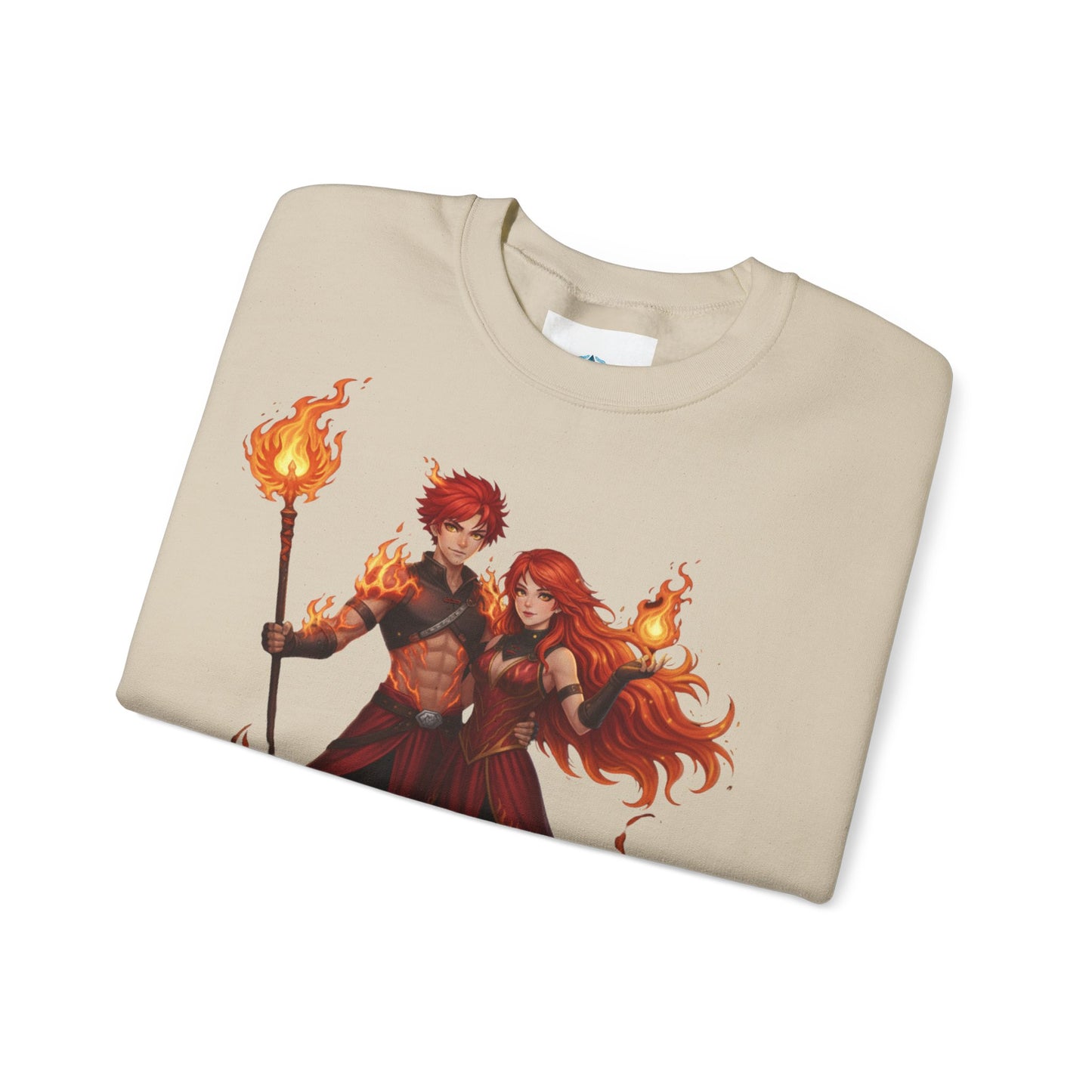 🔥 Fire Soul – Elemental Crewneck